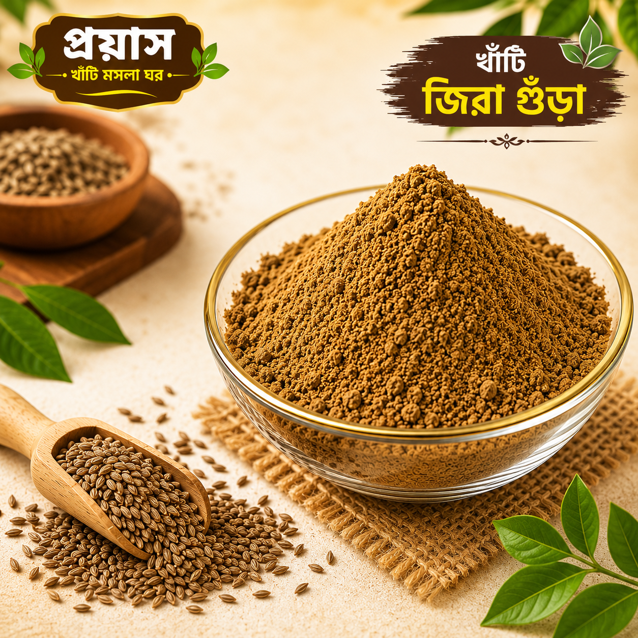 খাঁটি জিরা গুঁড়া